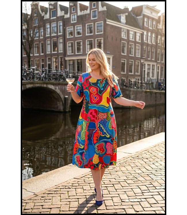 Blue Magna Dress