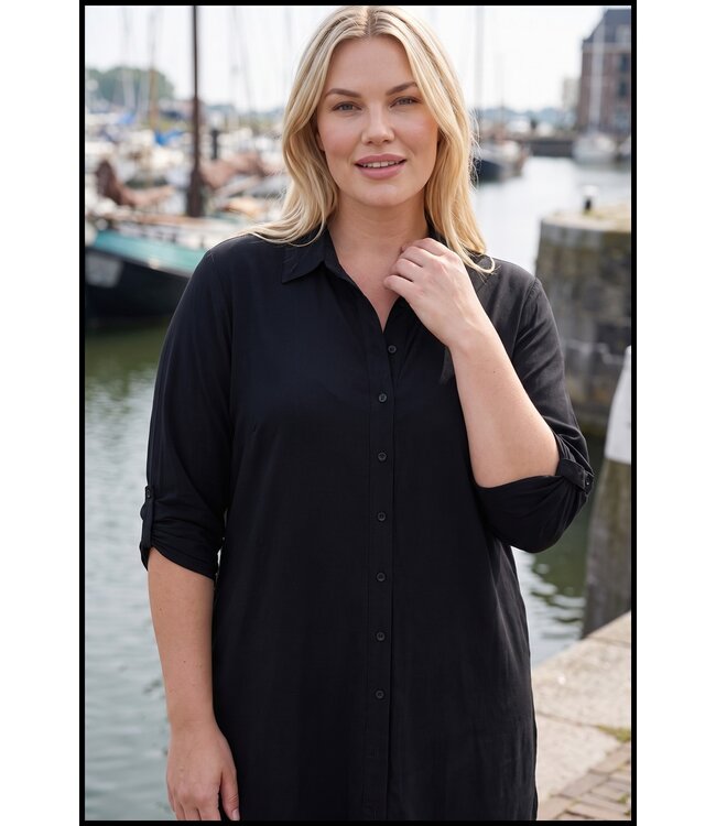 Zwarte Magna Blouse