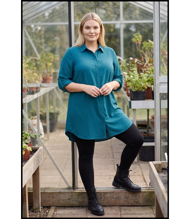Blau Magna Bluse