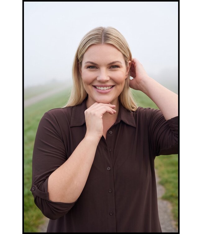 Brown Magna Blouse