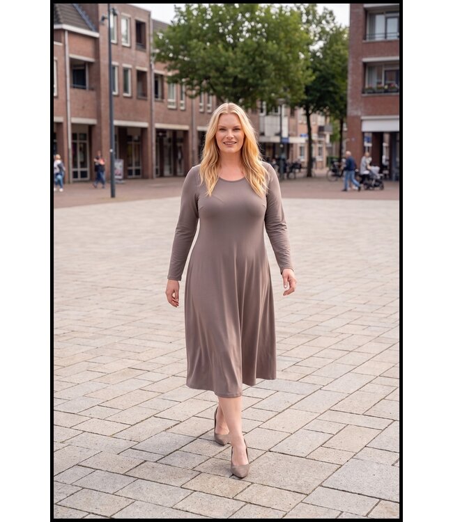 Brown Magna Dress
