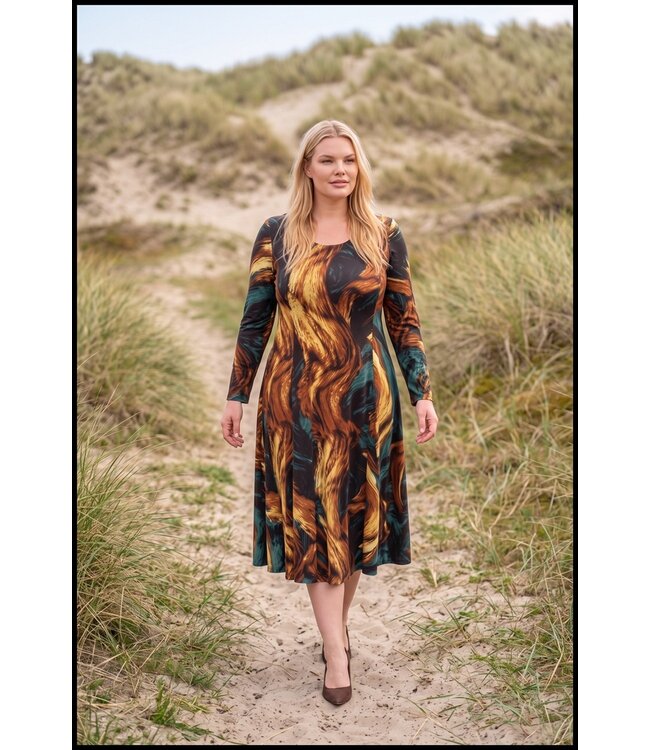 Black Magna Dress