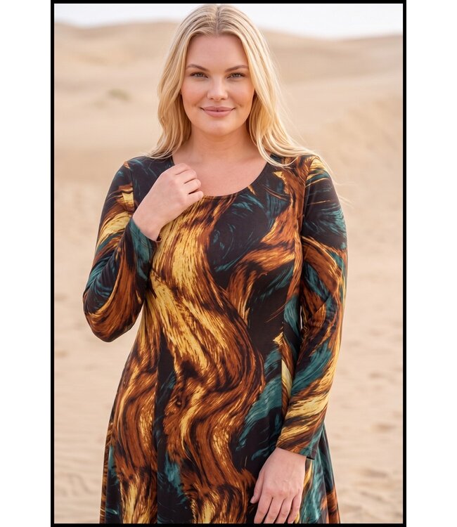 Black Magna Dress