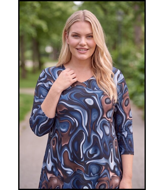 Blue Magna Tunic