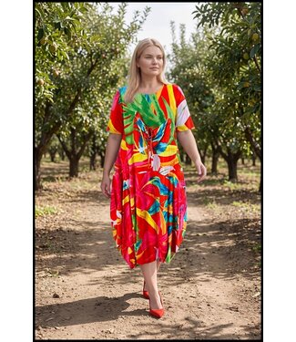 Magna Orange Magna Dress