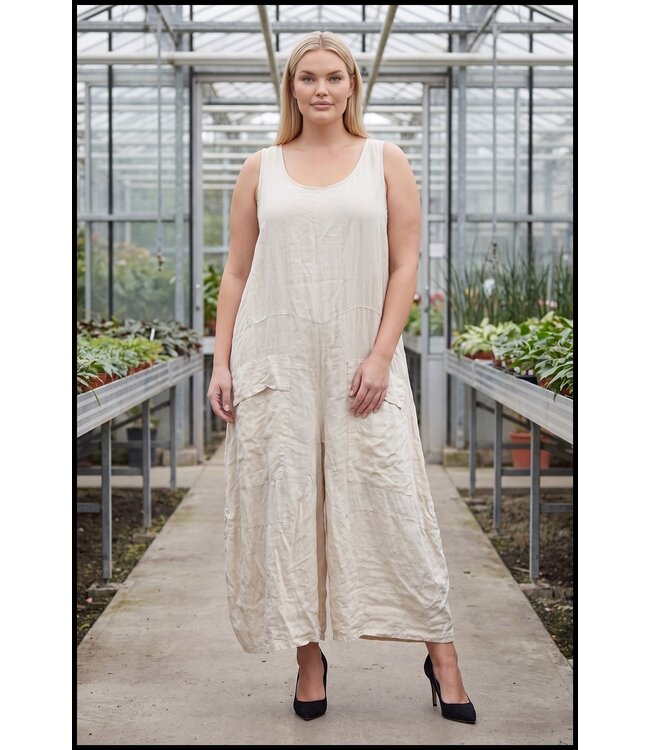 Braun Moonshine Kleid