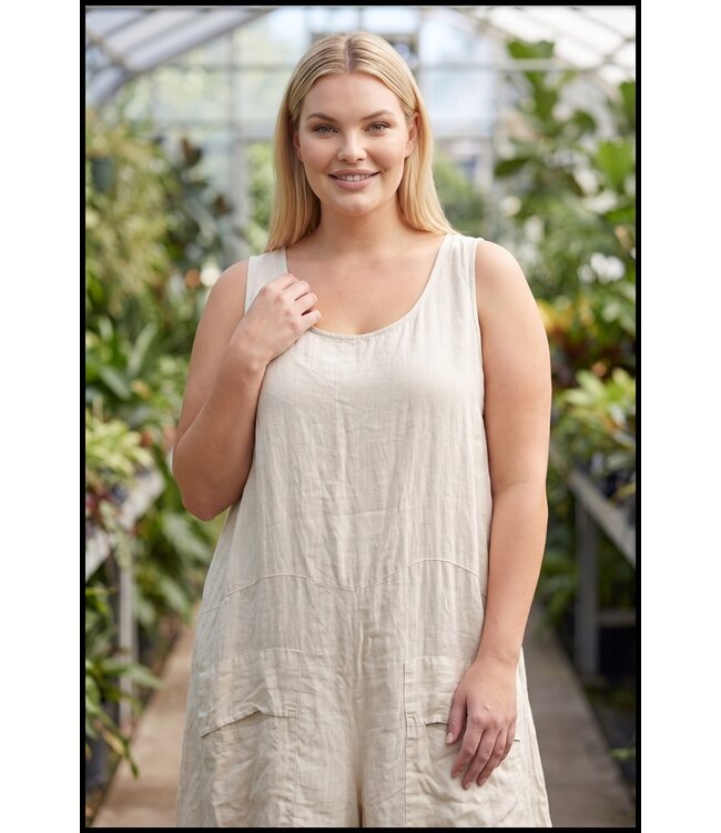 Braun Moonshine Kleid