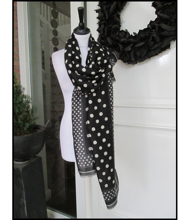 Polka Dot Sjaal