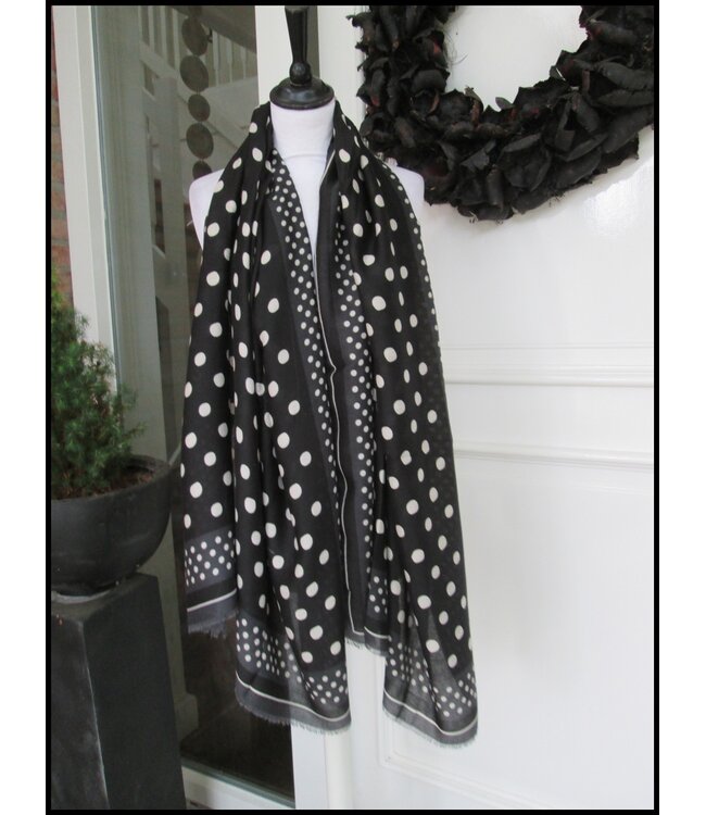 Polka Dot Sjaal