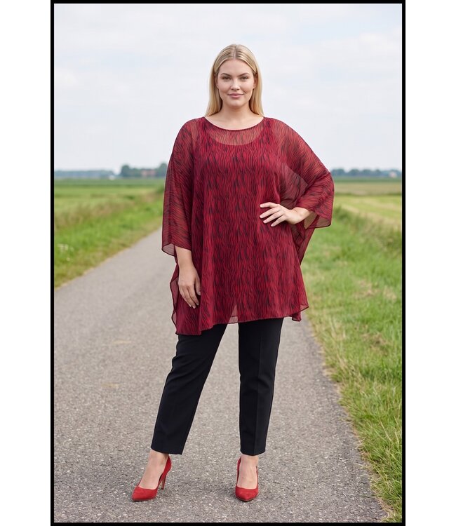 Red Magna Tunic