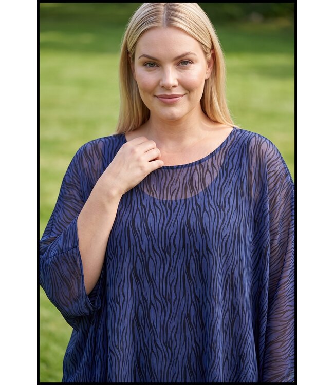 Blue Magna Tunic