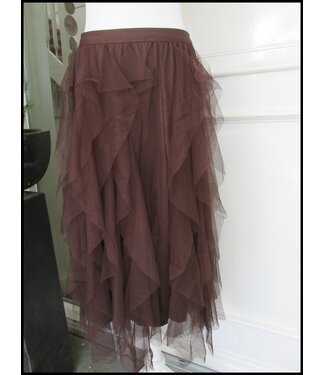 merkloos Brown Skirt