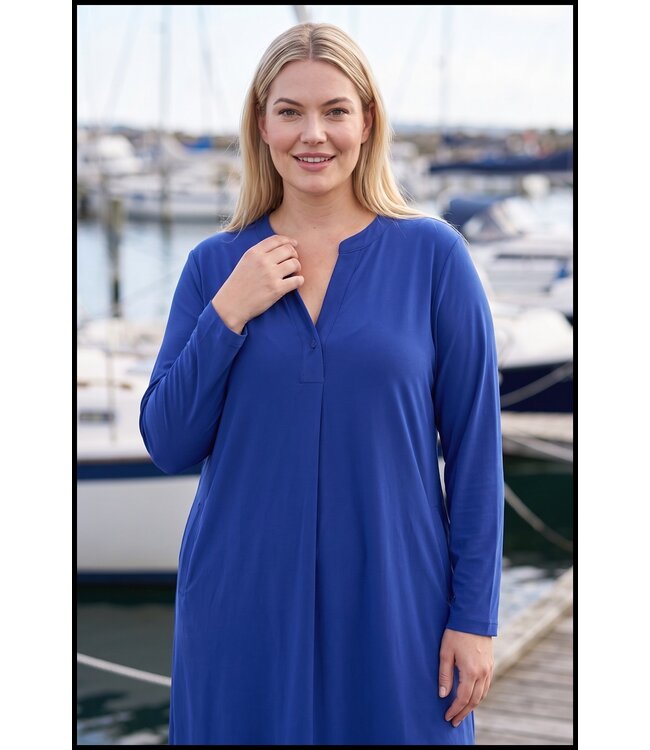 Blau Magna Bluse