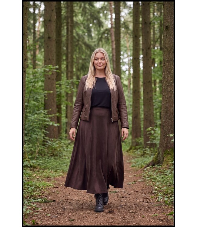 Brown Magna Skirt