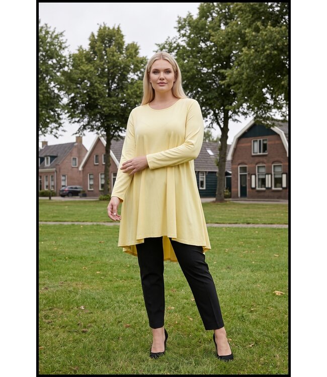 Zachtgeel Moonshine Tuniek