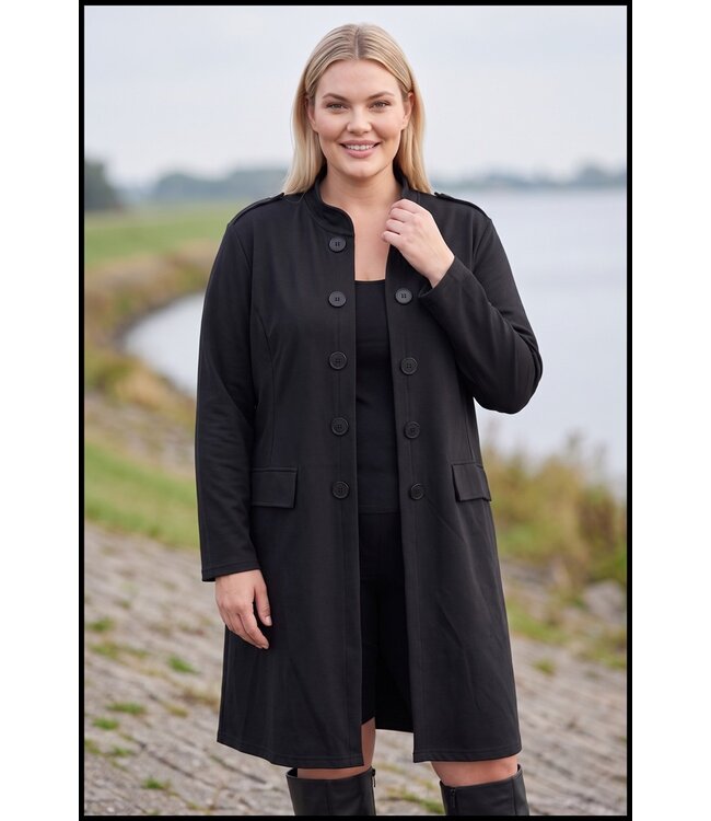 Black Magna Coat