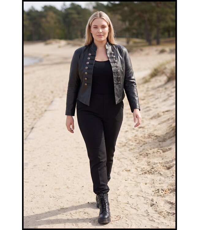 Schwarz Magna Jacke