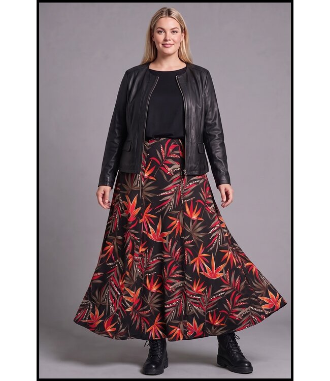 Black Magna Skirt