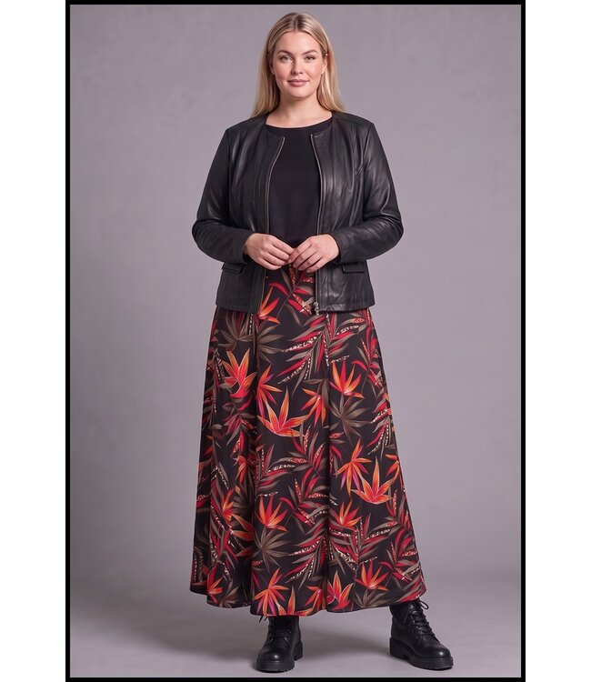 Black Magna Skirt