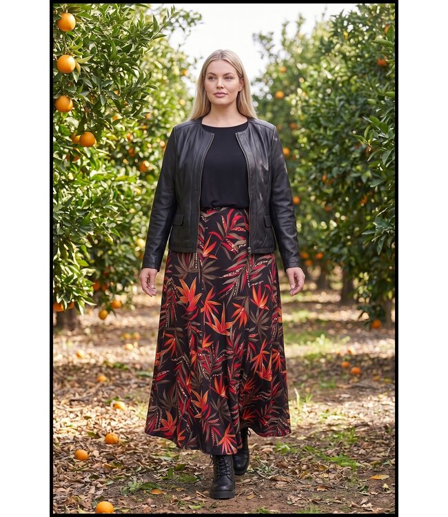 Black Magna Skirt