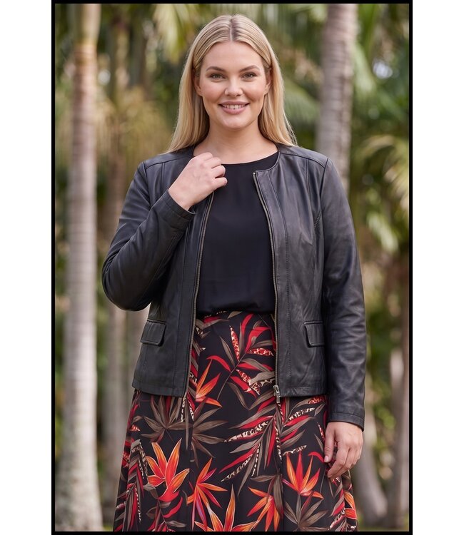 Black Magna Skirt