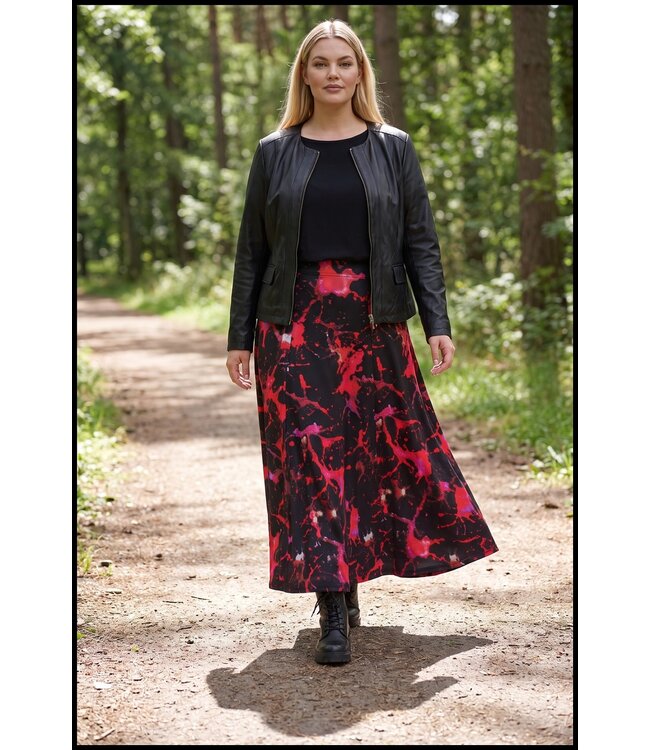 Black Magna Skirt