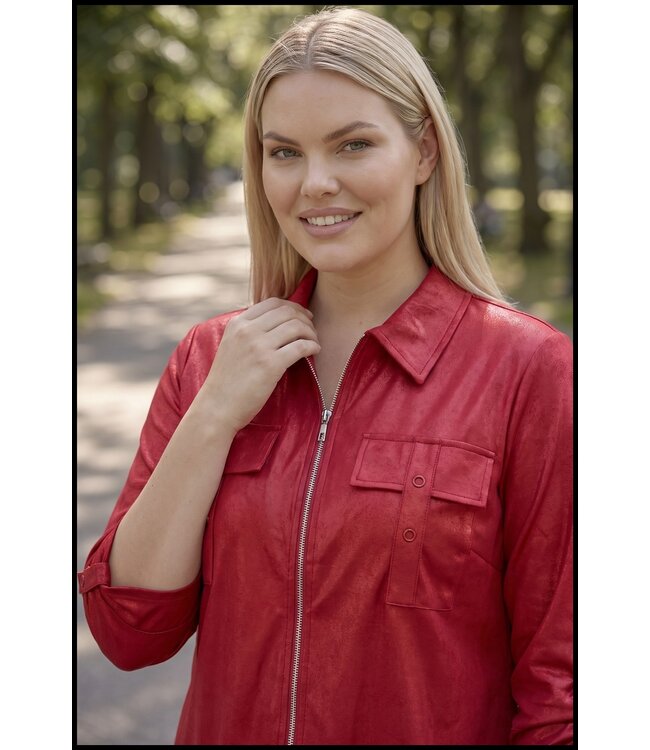 Te Gek Leatherlook Magna Jasje