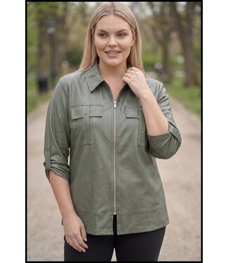 Magna Te Gek Leatherlook Magna Jasje