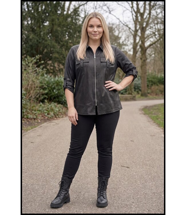 Black Magna Coat