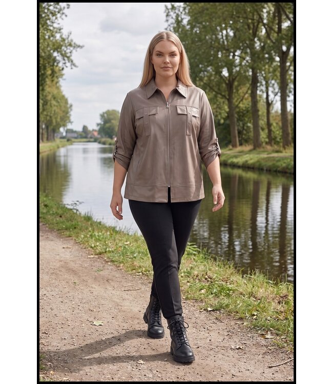 Leatherlook Magna Jasje