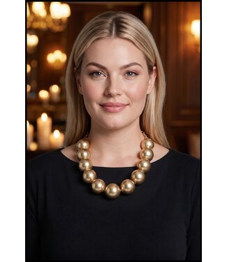 merkloos Yellow Necklet