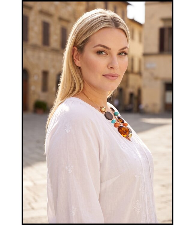 Brown Necklet