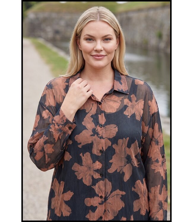 Schwarz Bluse