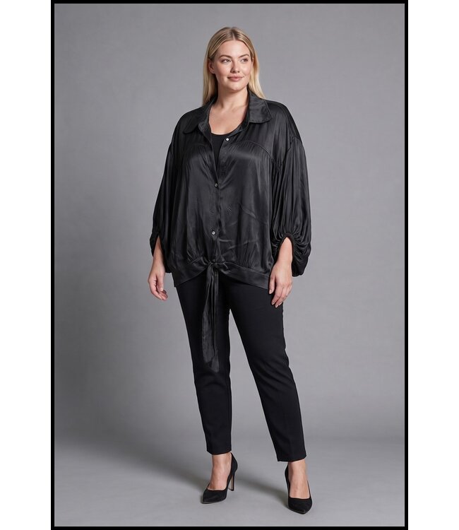 Schwarz Bluse