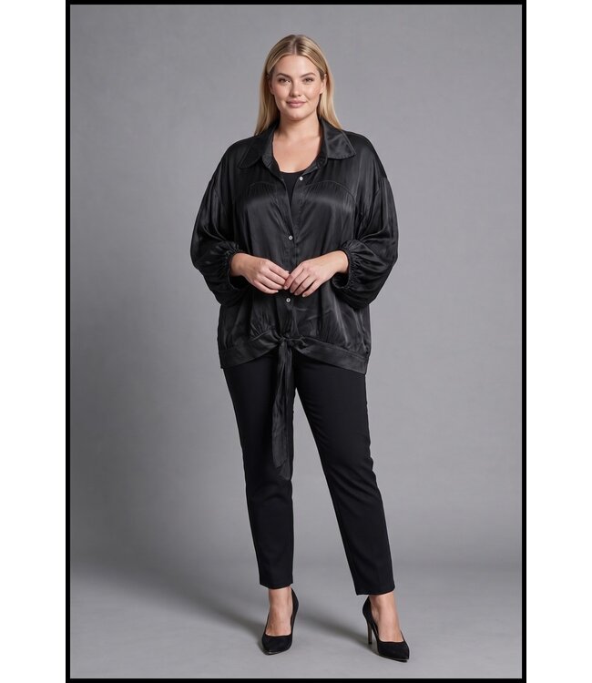 Schwarz Bluse