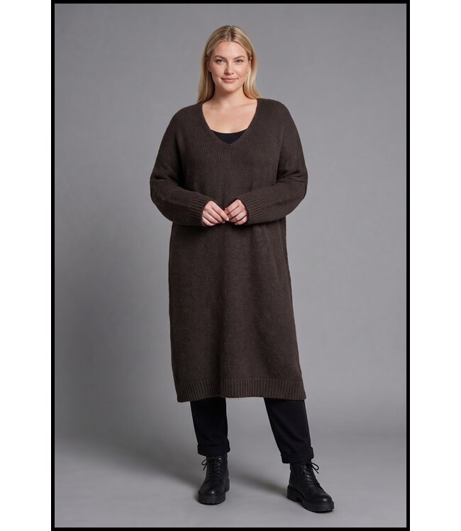 Braun Kleid