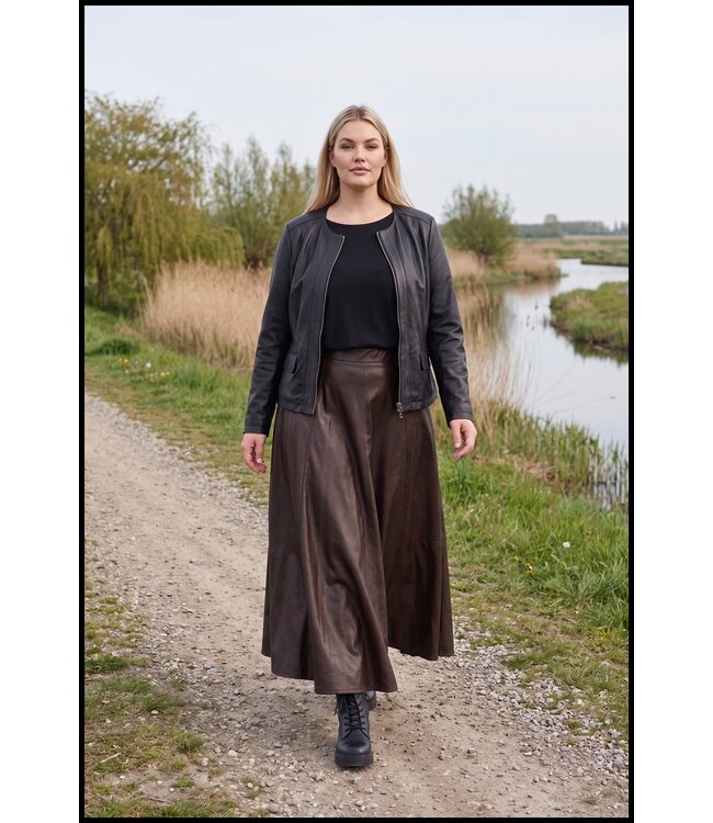 Brown Magna Skirt