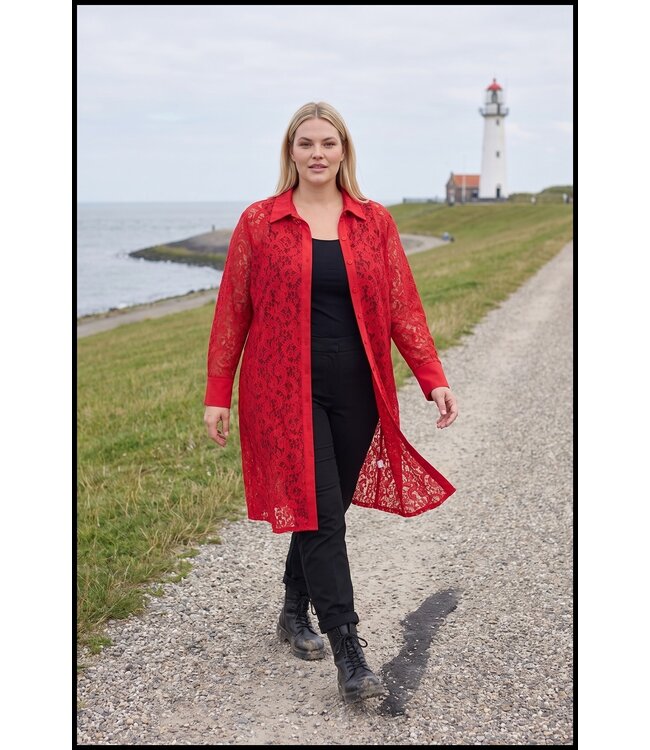 Red Magna Blouse