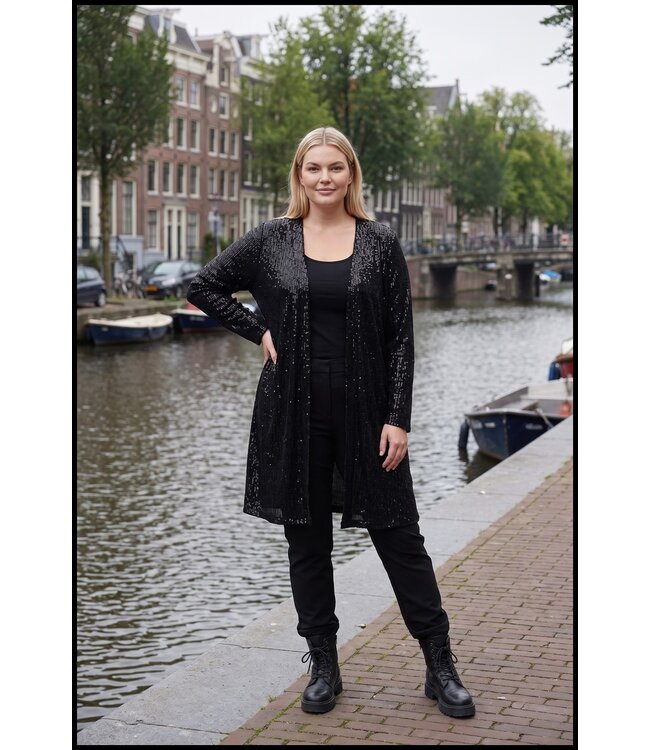 Pailletten Magna Vest
