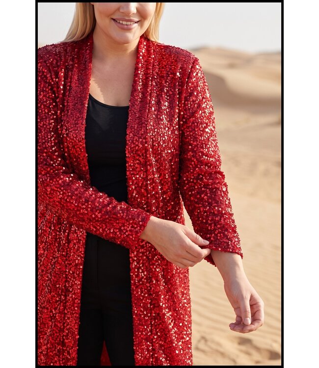 Pailletten Magna Vest