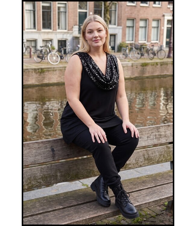 Black Magna Tunic