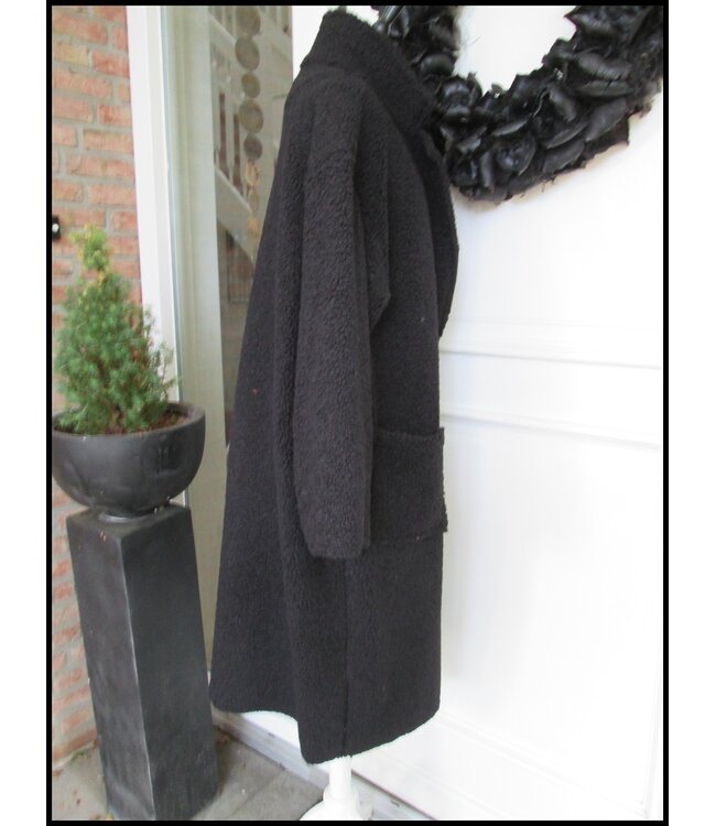Schwarz Mantel