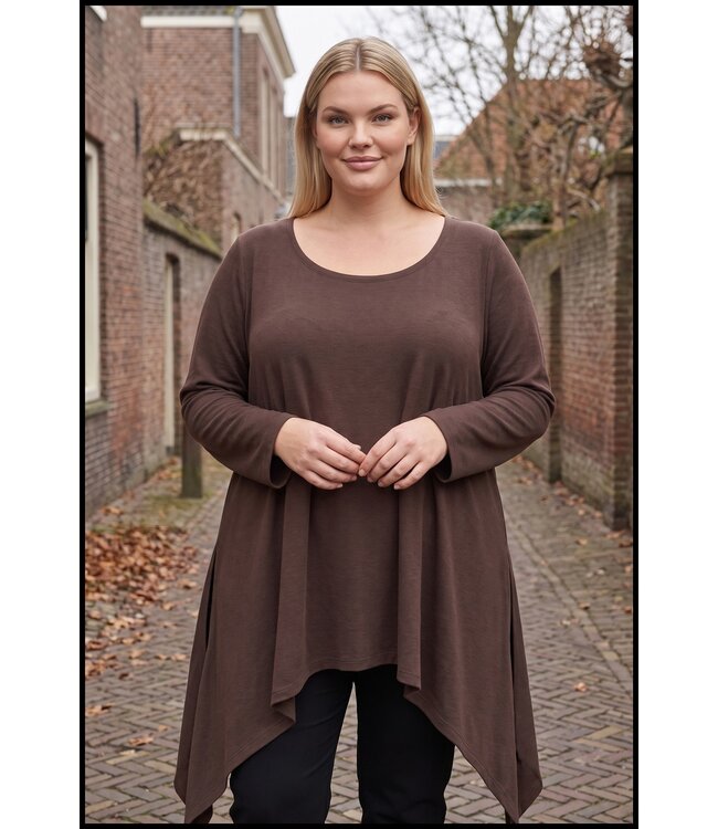 Brown Moonshine Tunic
