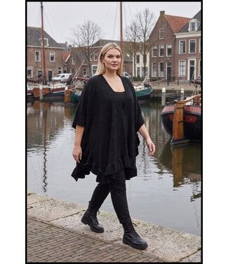 merkloos Ruches Poncho