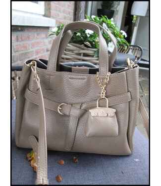 merkloos Hand/Schouder Tas