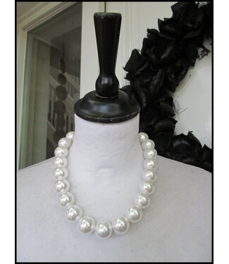 merkloos Grote Parel Ketting