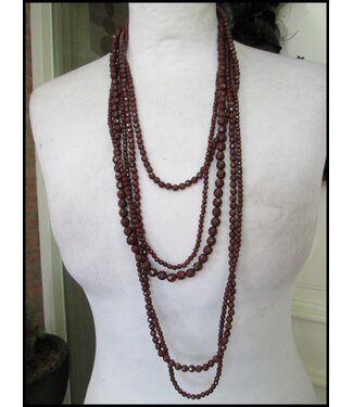 merkloos Bruine Ketting