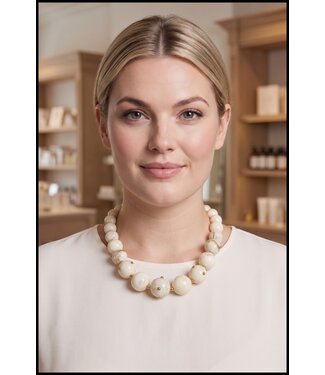 merkloos Aparte Parel Ketting