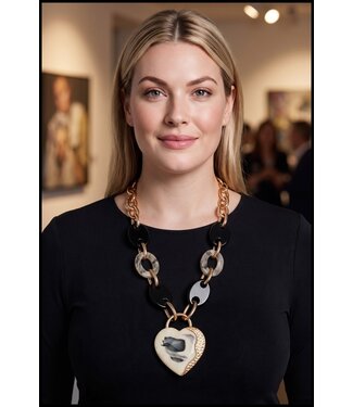 merkloos Prachtige Ketting