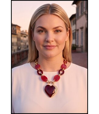 merkloos Red Necklet